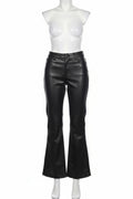 Luxe Leather Trousers - Available in Size 10, 12 & 14 | Statement Bottoms