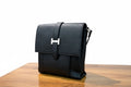 Classic Black Strap Bag - Timeless Everyday Essential