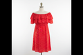 Red & White Polka Dot Dress