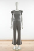 Ribbed Knit Lounge Co-ord Set