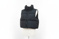 Cropped Quilted Gilet - Cream, Brown & Black | Stylish Body Warmer