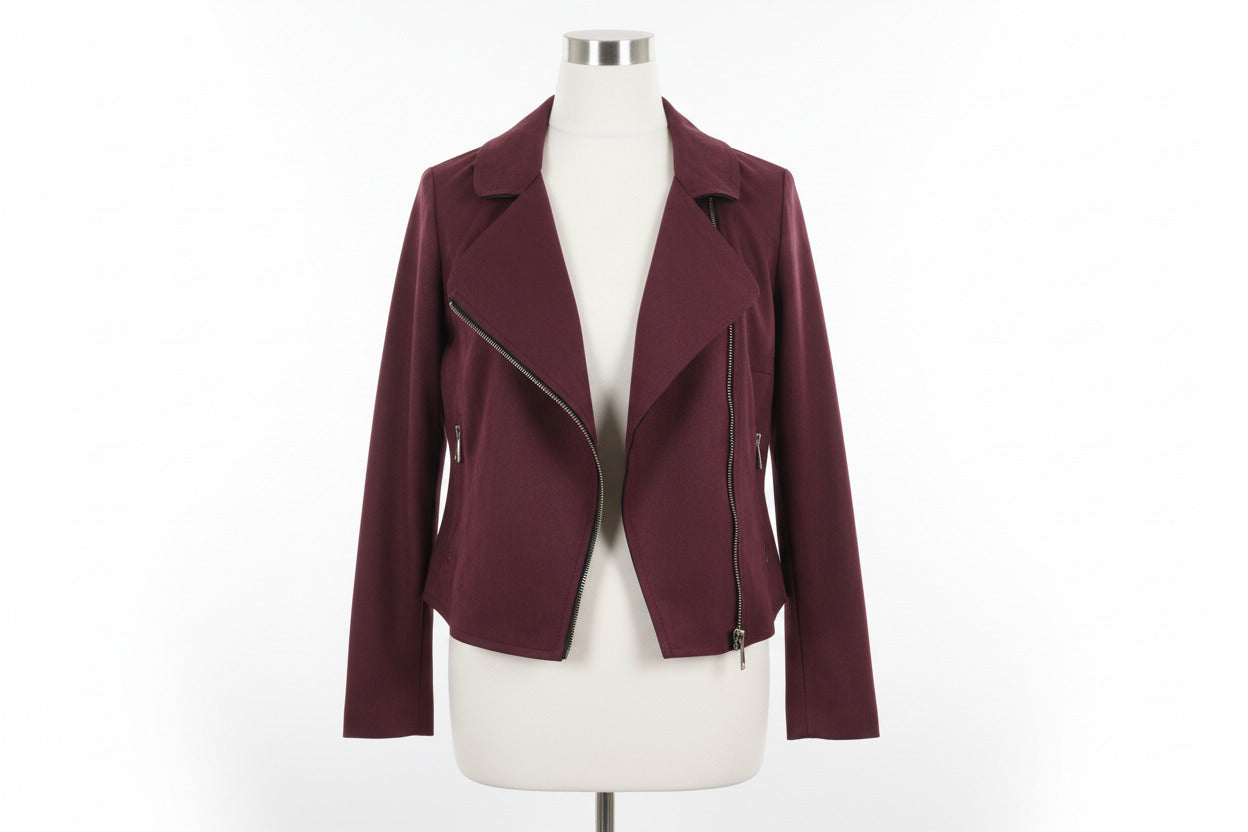 Luxe Burgundy Jacket - Premium Tailored Outerwear