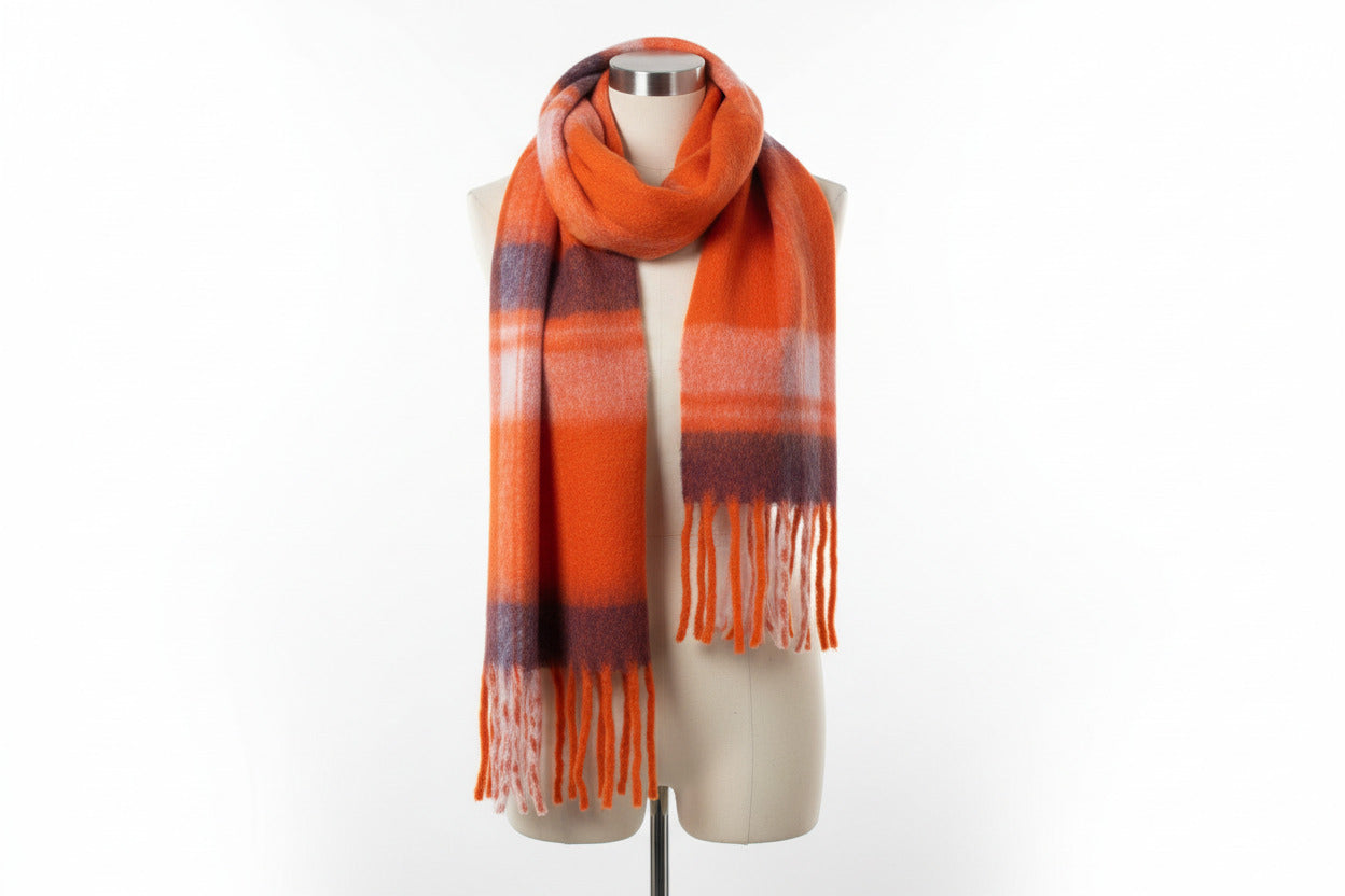 Luxe Cashmere-Blend Scarf - Premium Winter Accessory