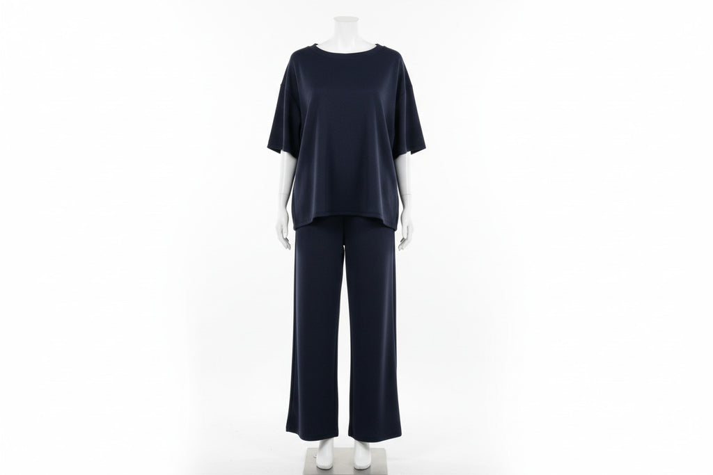 Short Sleeve Lounge Set - Premium Summer Loungewear