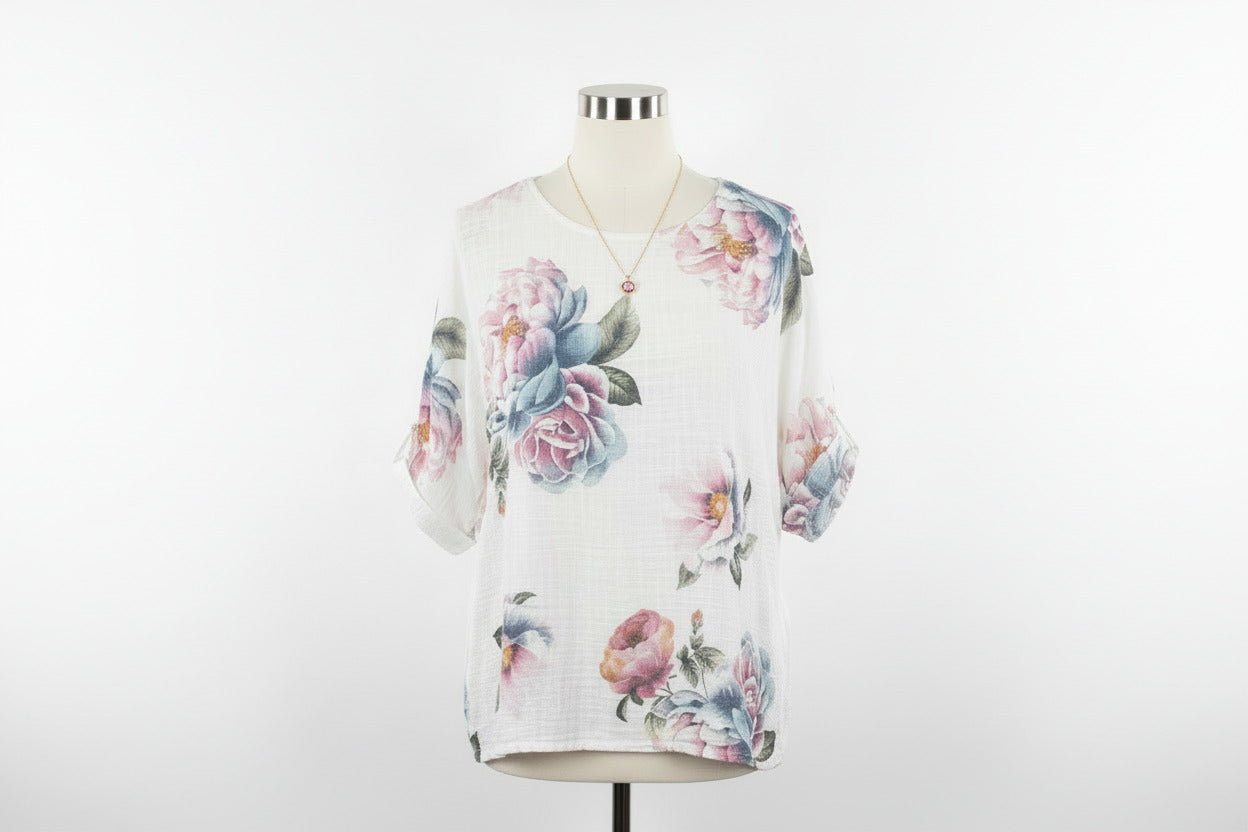 Floral Print Blouse